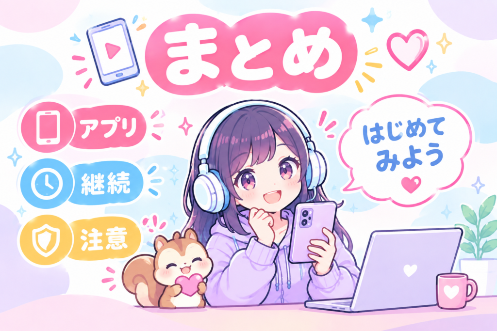 顔出しなしライバーを始める前のまとめ